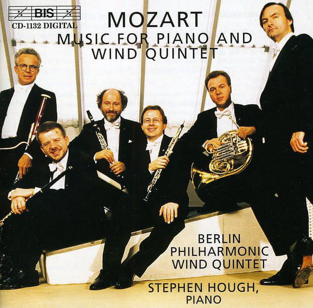 Stephen Hough - Wind Quintet in E Flat K 452 / Adagio & Allegro - Music & Performance - CD
