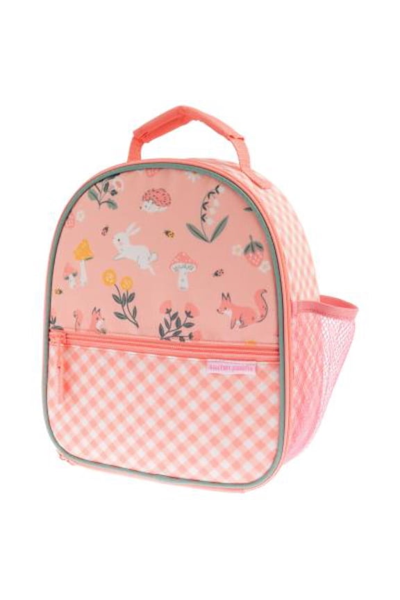 , All Over Print Lunchbox, Reusable Kids Lunch Bag, Insulated, Strawberry Fields