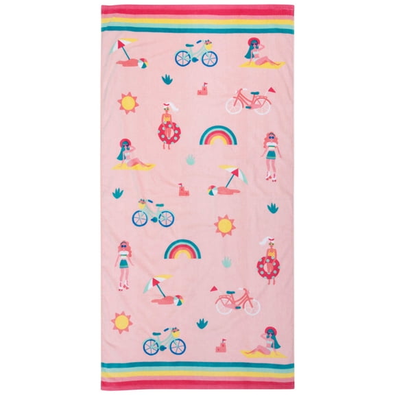 Stephen Joseph, Beach and Bath Towels, Toddler Towels for Travel, Pool, Beach, Cotton, Beach Day