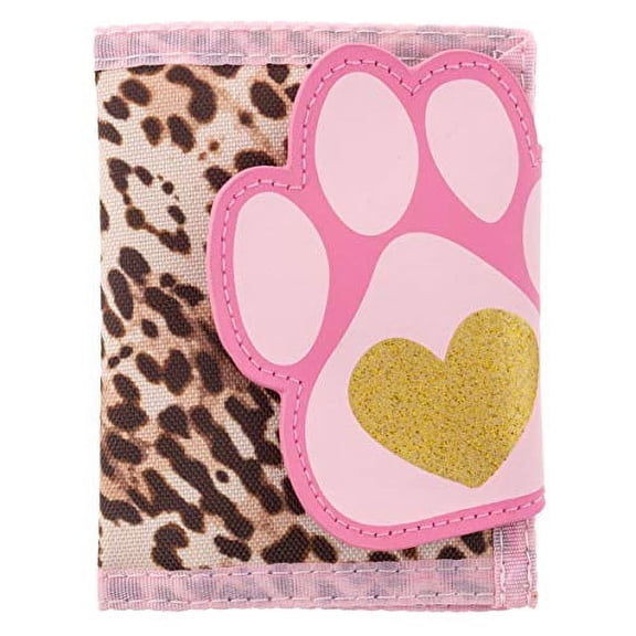 Stephen Joseph Kids Unisex Wallet, 10. 5"X 4. 5" Unfolded, Leopard