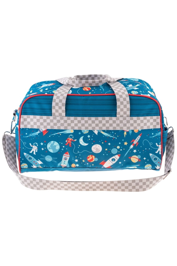 Kids Duffle Bag, Kids Overnight Duffle Bags, Kids Travel, Carry-On, Space