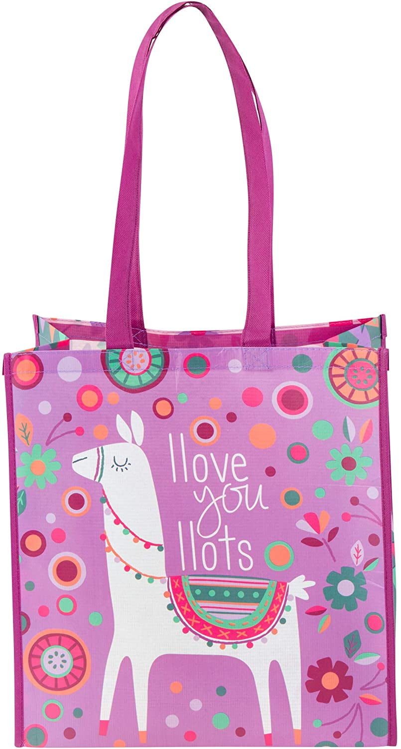 Stephen Joseph Kids Large Recycled Gift Bags, Llama