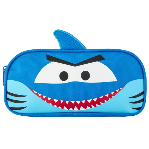 Stephen Joseph, Pencil Pouches, Pencil Case, Organization Supplies for Kids, Blue Shark