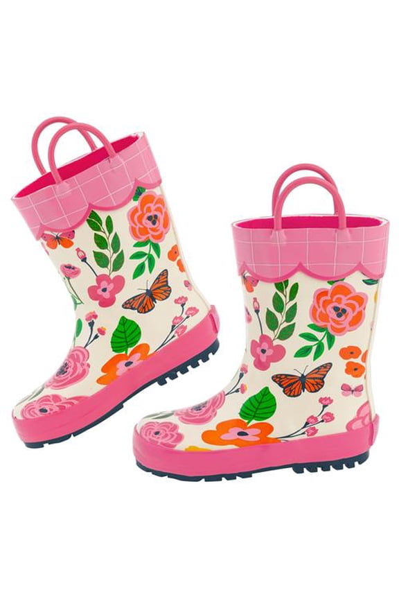 Rain Boots Butterfly