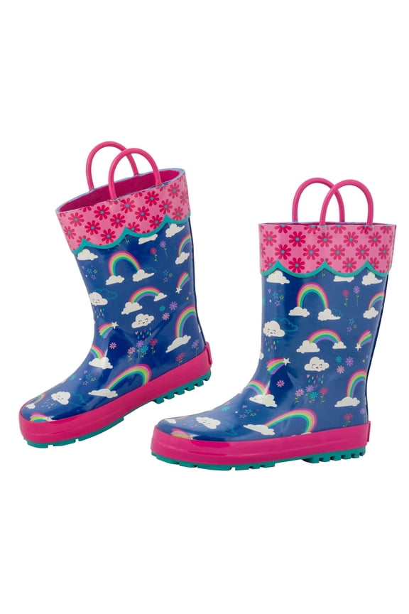 , Rain Boots, Waterproof Rain Boots, Removable insole, Non-Slip Shoes, Leopard
