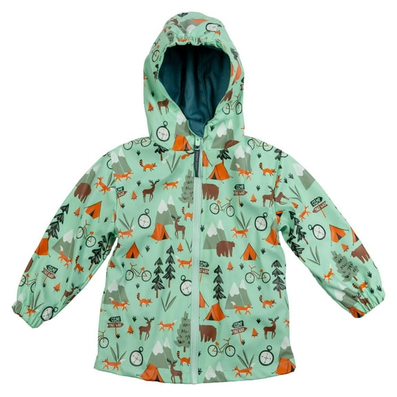 Stephen Joseph, Raincoats, Waterproof Raincoat for Kids, Machine Washable, Leopard