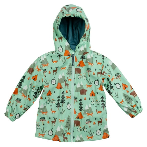 Stephen Joseph, Raincoats, Waterproof Raincoat for Kids, Machine Washable, Leopard