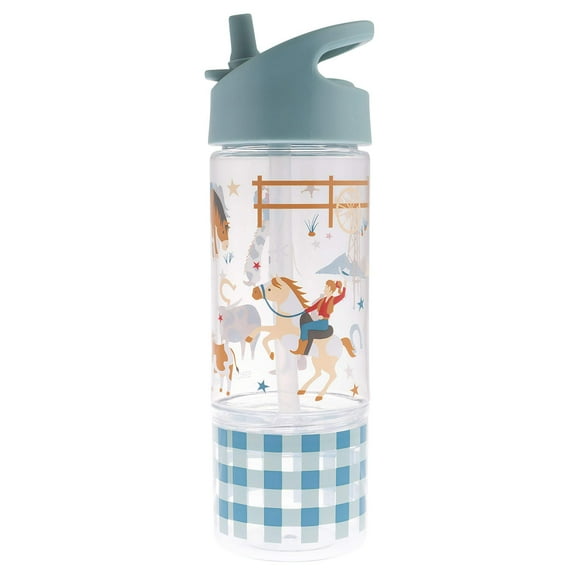 Stephen Joseph SIP and Snack Bottle, Bottle 350ml + Snack Cup 104ml, Butterfly, Western