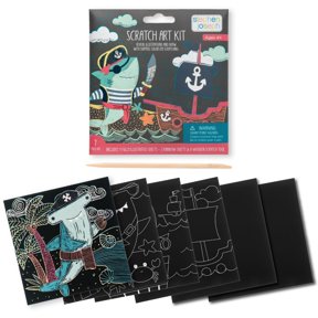 Stephen Joseph Scratch Art Kit, Shark