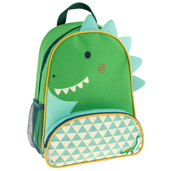 Stephen Joseph, Sidekick Backpack, Elementary School for Kids, Adjustable Straps, Dino