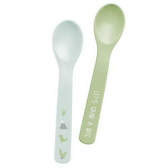 Stephen Joseph Silicone Baby Spoons, One size, DINO