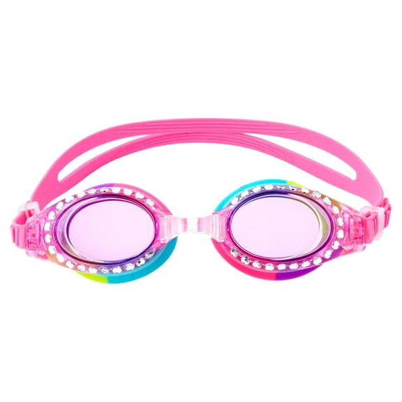 Stephen Joseph, Sparkle Goggles, Anti Fog and UV protection, Adjustable Straps, Light Pink