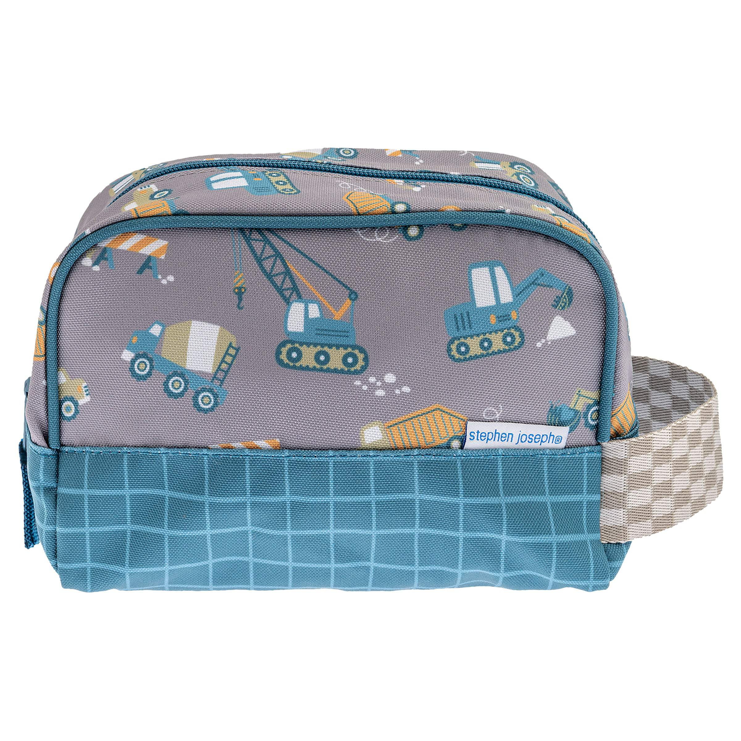 Stephen Joseph, Toiletry Bags, Kids Travel Bag, Toiletry Organizer, Construction