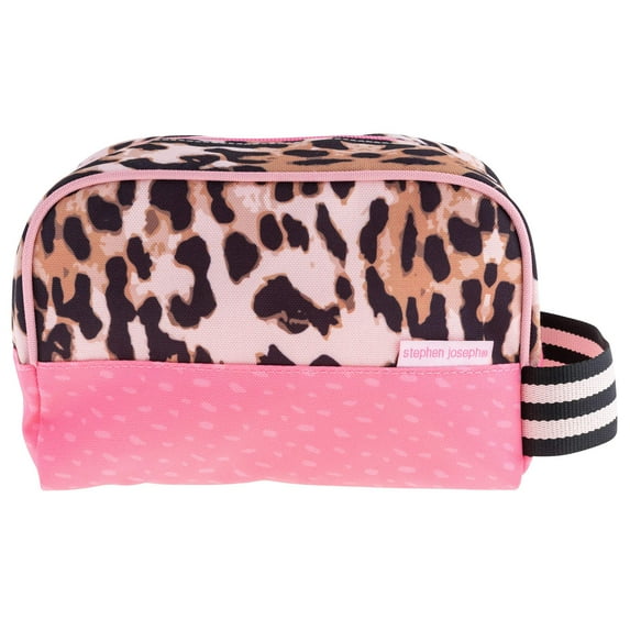Stephen Joseph, Toiletry Bags, Kids Travel Bag, Toiletry Organizer, Leopard