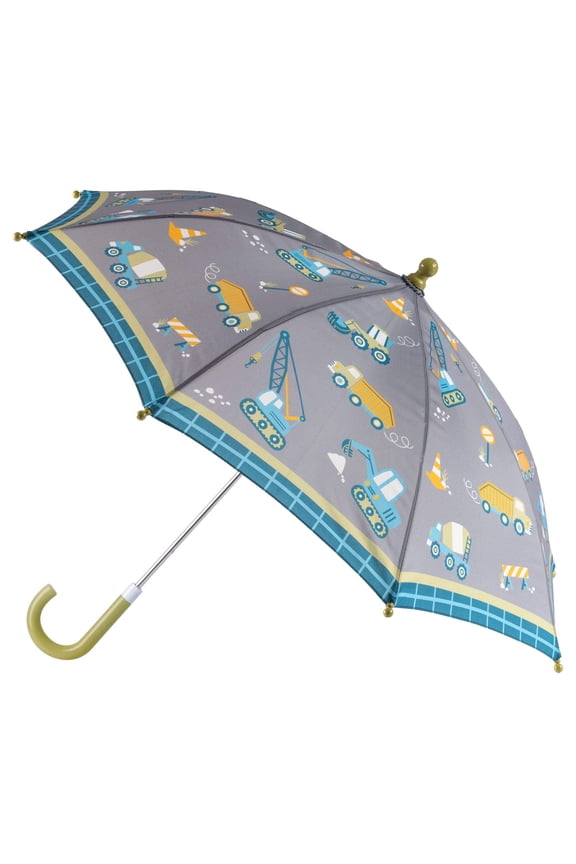 , Umbrella, Pinch Free Closure, Umbrella for Kids, Grey Construction