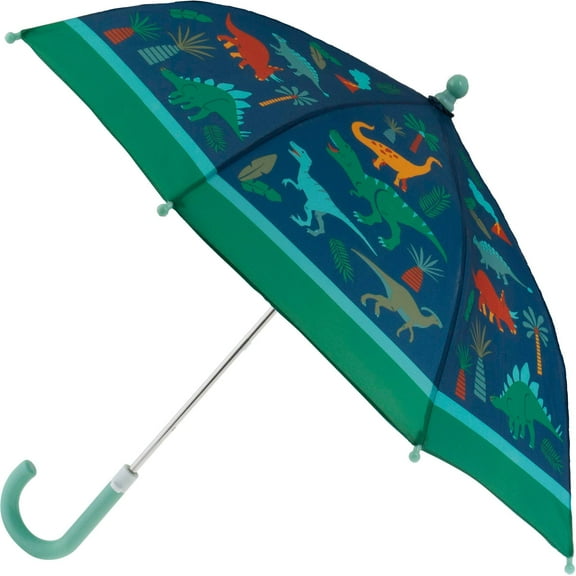 Stephen Joseph, Umbrella, Pinch Free Closure, Umbrella for Kids, Multi Dino
