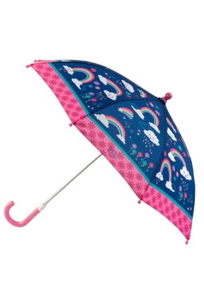 , Umbrella, Pinch Free Closure, Umbrella for Kids, Rainbow