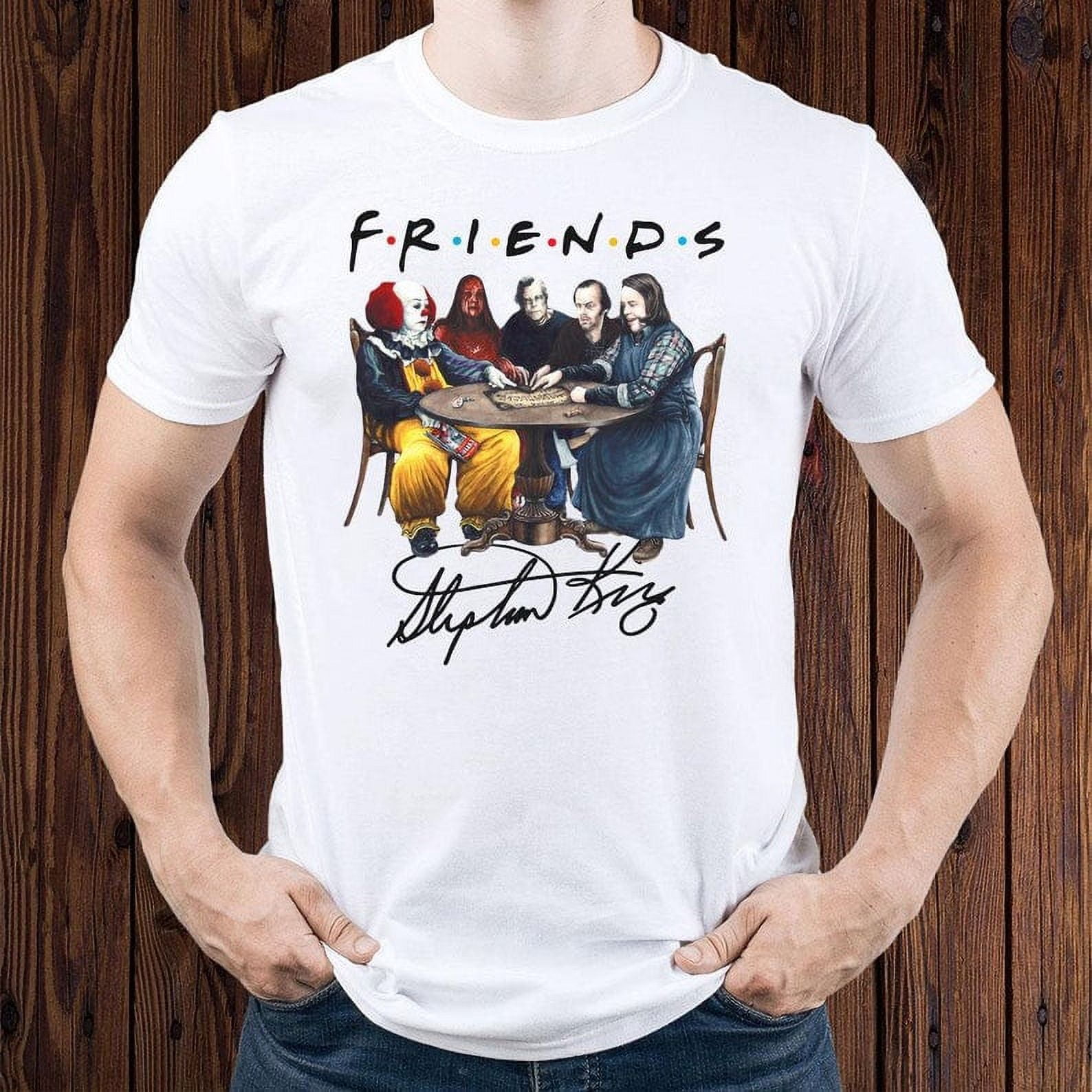 Stephen King Horror FRIENDS shein Tee