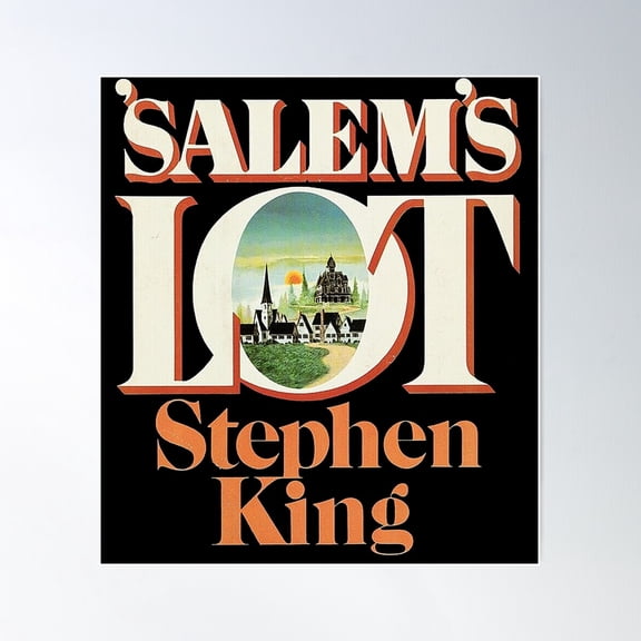 Stephen King - Salem'S Lot Poster Wall Art, Modern Wall Decor For Living Room Bedroom, 12x18 UNFRAMED
