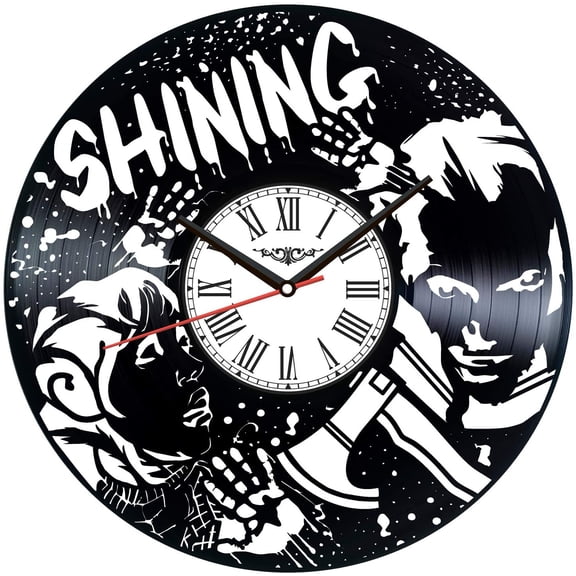 Stephen King Shining Vinyl Record Wall Clock Retro style Wall clock Silent Home Decor Unique Art Special Home Accessories Creative Personality Gift