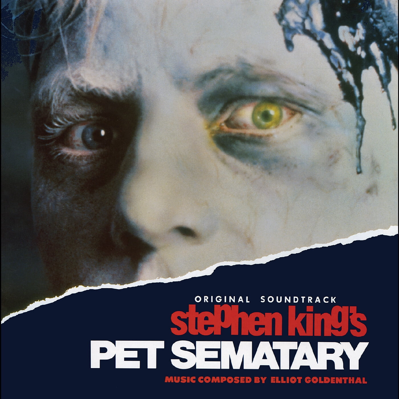 Elliot Goldenthal - Stephen King's Pet Sematary (Music from the Motion Picture) - NEON GREEN WITH ORANGE SWIRL "DEAD CATSEYE" VINYL - Music & Performance