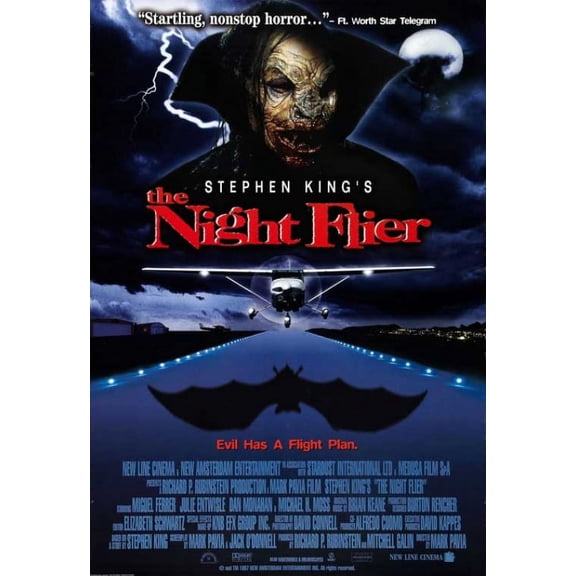 Stephen King's The Night Flier Movie Poster (11 x 17)