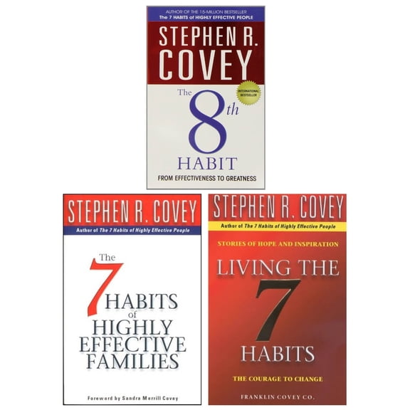 Stephen R. Covey 3 Books Collection Set - Non Fiction - Paperback