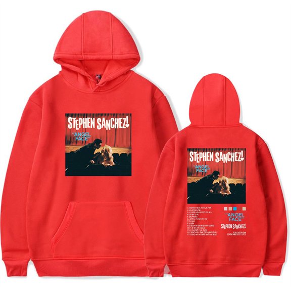 Stephen Sanchez Angel Face Hoodie Unique Clothes Fashion Sweatshirt Casual Pullover