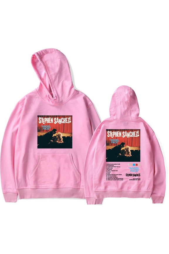 Stephen Sanchez Angel Face Hoodie Unique Clothes Fashion Sweatshirt Casual Pullover