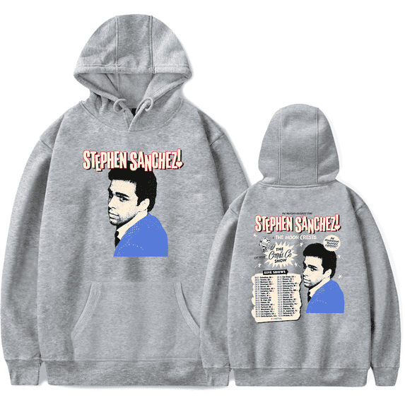 Stephen Sanchez Merch Hoodie Live Tour 2024 Long Sleeve Vintage Hoodies Men Women Sweatshirt Streetwear Pullover