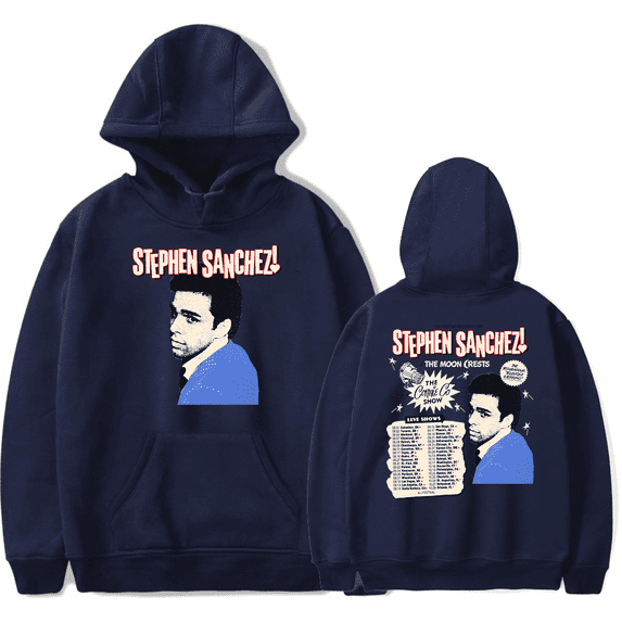 Stephen Sanchez Merch Hoodie Live Tour 2024 Long Sleeve Vintage Hoodies Men Women Sweatshirt Streetwear Pullover