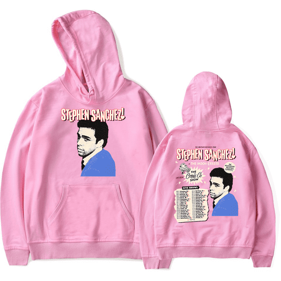 Stephen Sanchez Merch Long Sleeve Sweatshirt Crewneck Live Tour 2024 Vintage Hoodies Sweatshirts Men Women