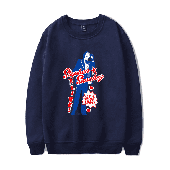 Stephen Sanchez Merch Sweatshirt Exclamation Heart Logo Long Sleeve Men Women Hoodie Tracklist Crewneck Sweatshirts Streetwear