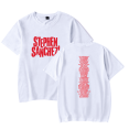 thumbnail image 1 of Stephen Sanchez Merch T Shirt Exclamation Heart Logo T-Shirt Short Sleeve Men Women Tracklist Top Tee, 1 of 2