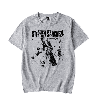 Stephen Sanchez Merch T-Shirt Hoodie Sold Out Tour Short Sleeve Vintage Men Women Top Tee Crewneck