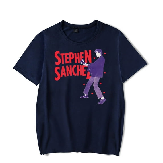 Stephen Sanchez T-shirt Singer Tour Women Men Crewneck Fashion Short Sleeve Streetwear