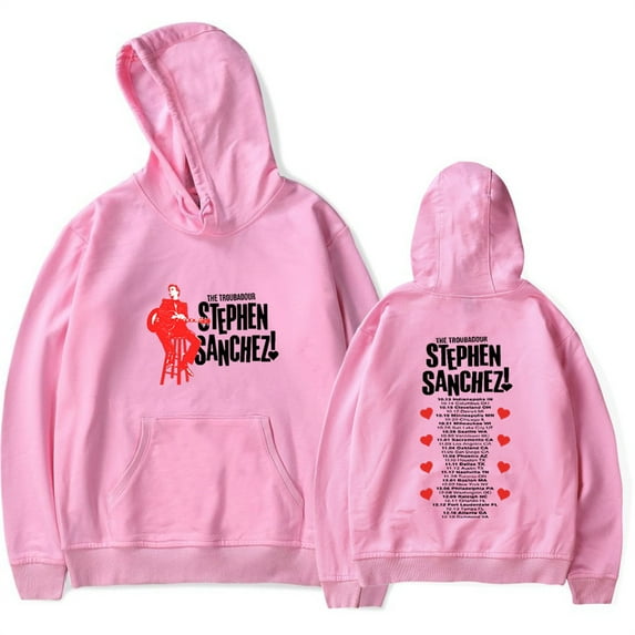 Stephen Sanchez Tour Hoodie Sweatshirt Casual Pullover Fashion Clothes for Women