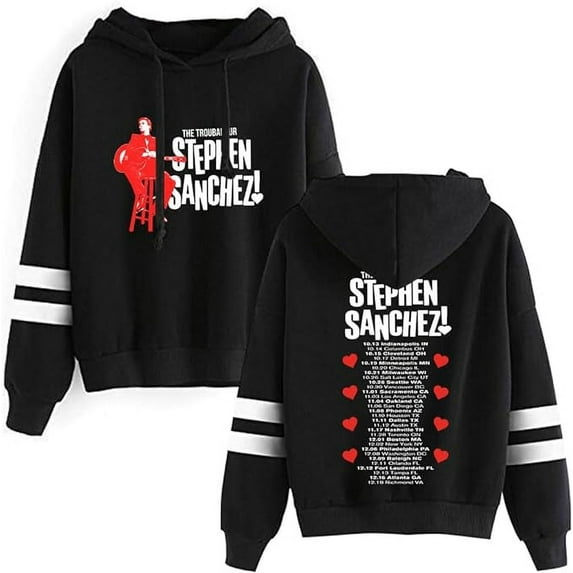 Stephen Sanchez Tour Hoodies Merch Angel Face Album For Men/Women Street Style Long Sleeve Sweatshirt Pullovers