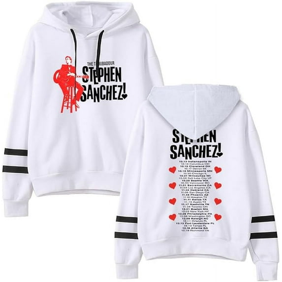 Stephen Sanchez Tour Hoodies Merch Angel Face Album For Men/Women Street Style Long Sleeve Sweatshirt Pullovers