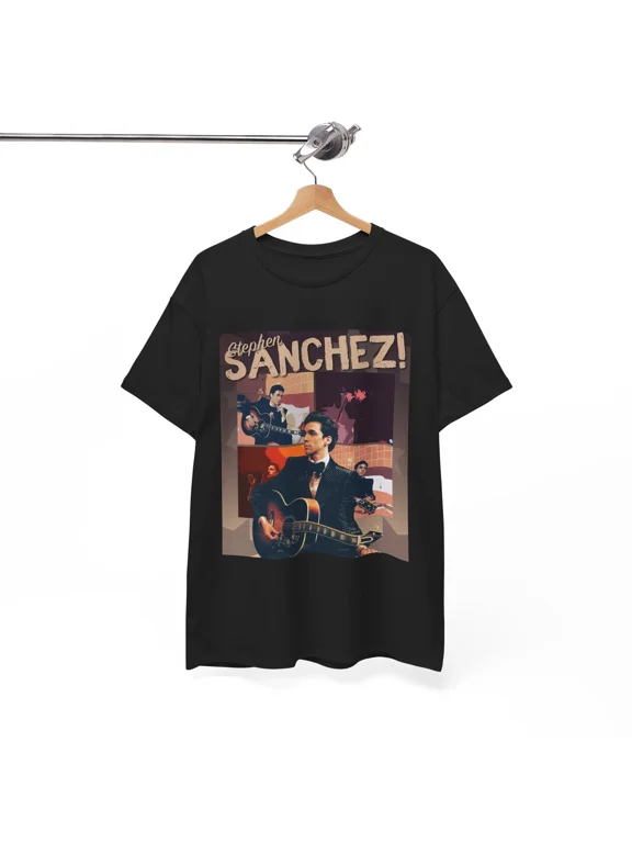 Stephen Sanchez Tshirt Pop Music Nashville Unisex Heavy Cotton Tee | eBay