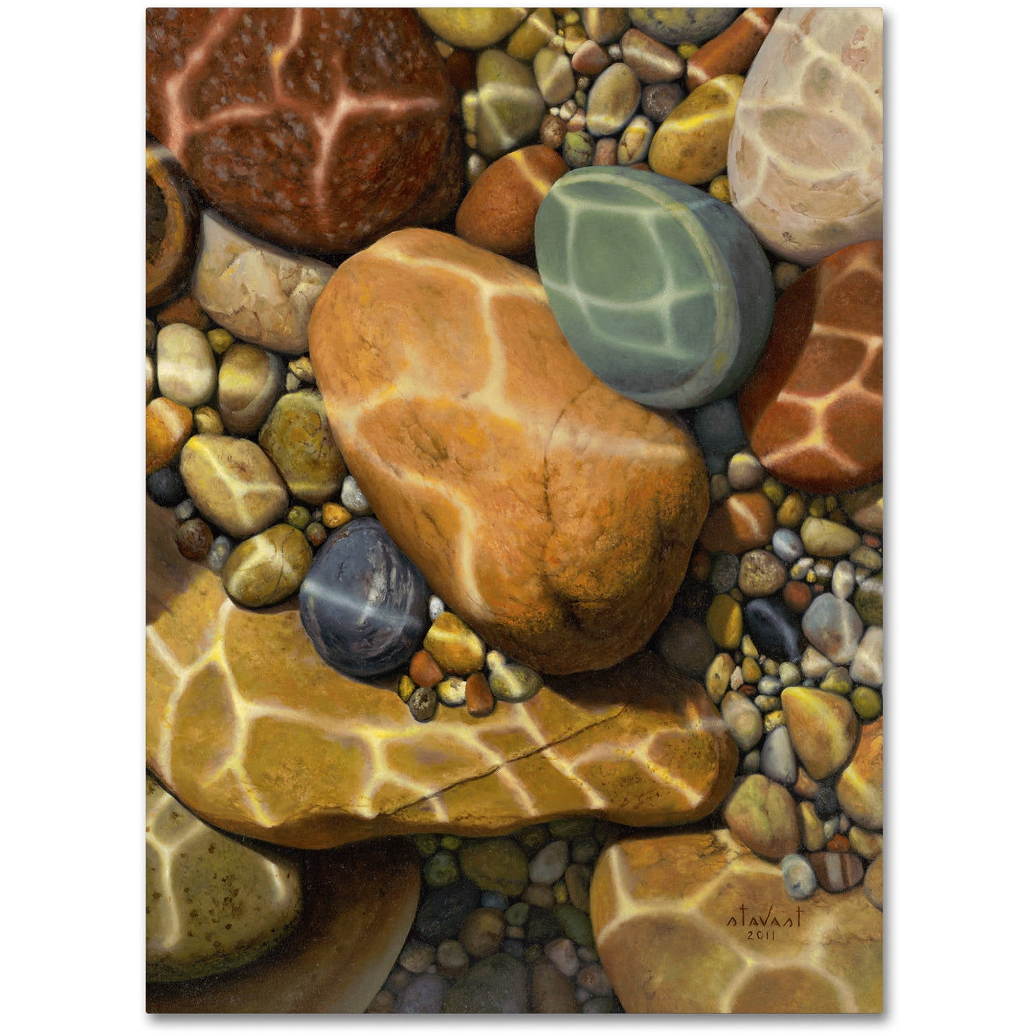 Stephen Stavast 'Trip the Light Fantastic' Canvas Art
