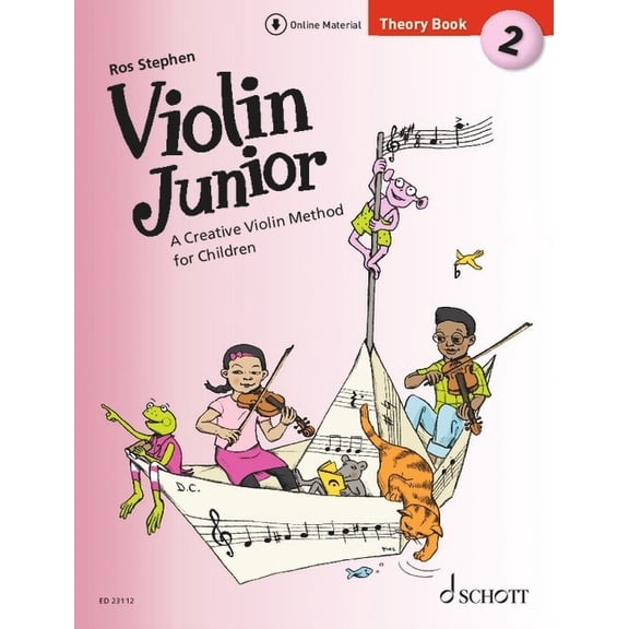 Stephen: Violin Junior: Theory Book 2 - A Creative Violin Method for Children Book with Media Online, (Paperback)