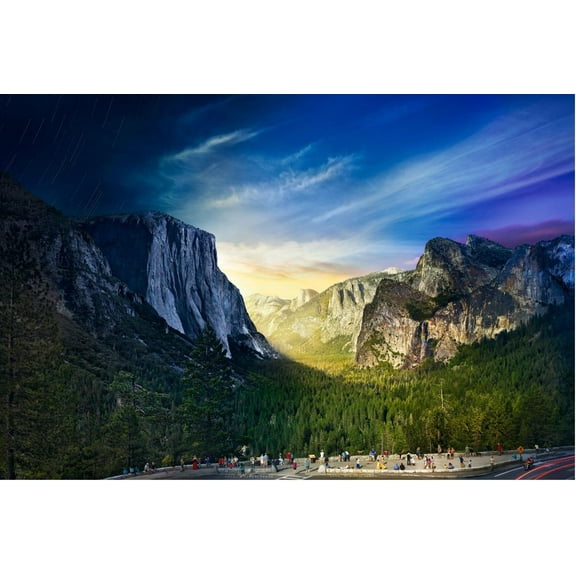 Stephen Wilkes - Yosemite National Park Jigsaw Puzzle, 1000 Piece