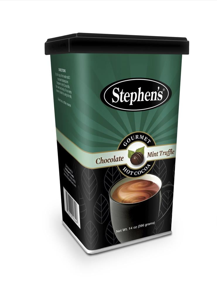 Stephen's Gourmet Chocolate Mint Truffle Hot Cocoa 14 oz with