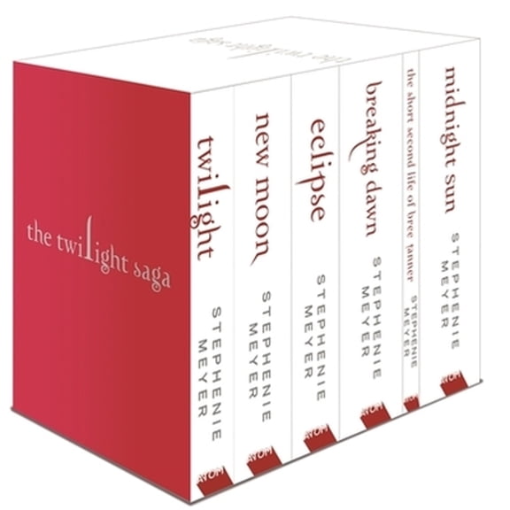Pre-Owned Twilight Saga 6 Book Set (White Cover) (Paperback) by Stephenie Meyer