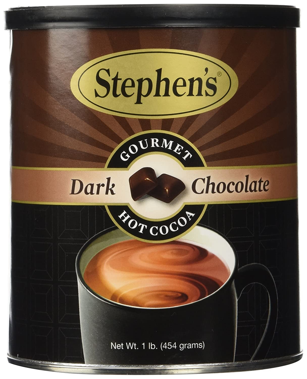 Stephens Gourmet Hot Cocoa, 16Ounce Cans (Dark Chocolate, Pack 1