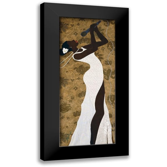Stephens, Phyllis 8x14 Black Modern Framed Museum Art Print Titled - Center Stage