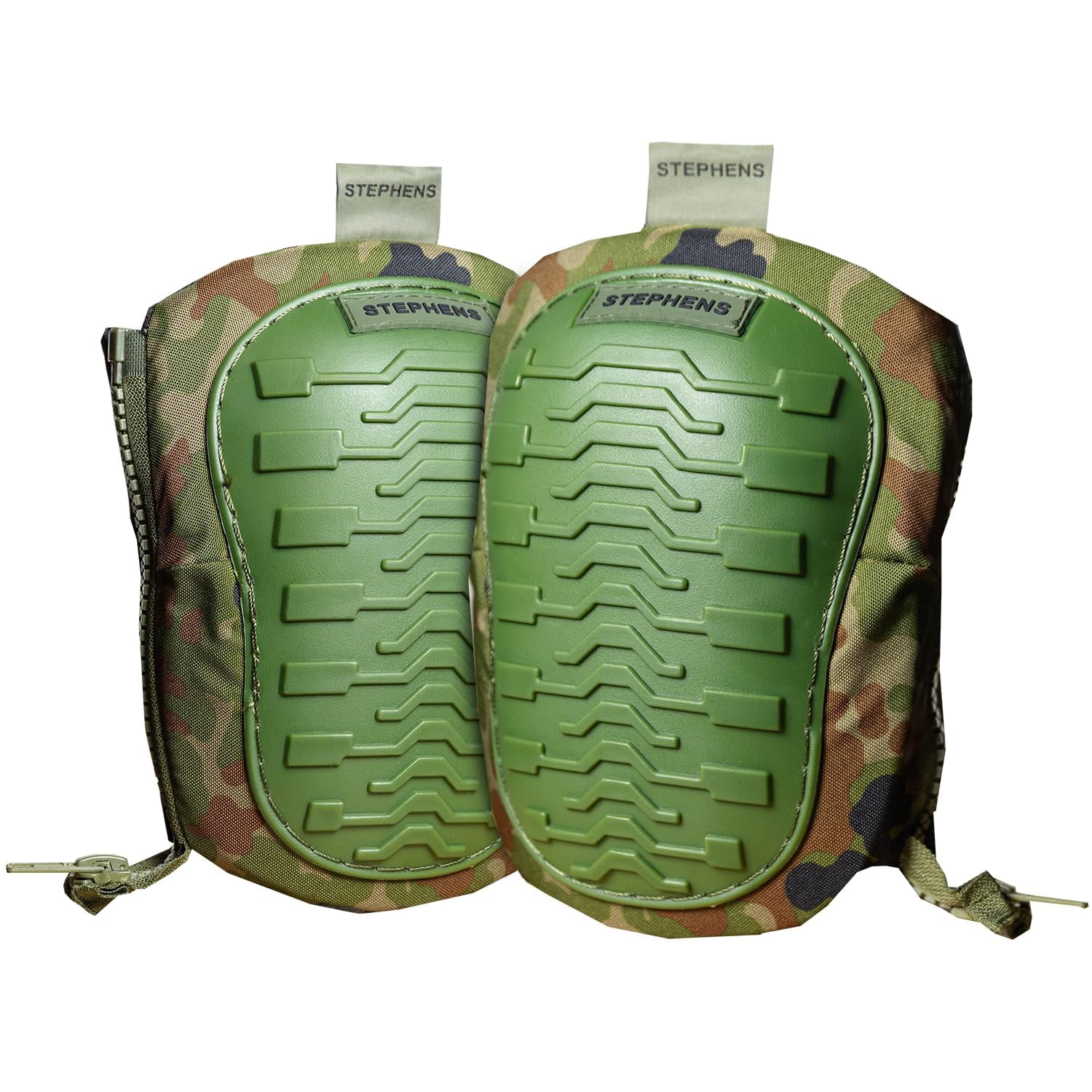 Stephens Strapless Kneepads for Construction - Heavy Duty Soft Cap Design for Work | Safety Work Gear | Flooring | Roofing | Gardening | Personal Protective Equipment - Non-Slip Strapless Knee Pad