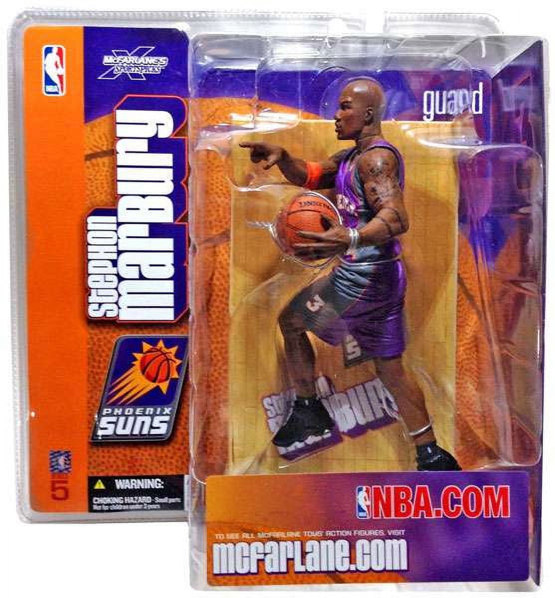 Stephon Marbury Action Figure Purple Jersey Variant NBA Phoneix Suns