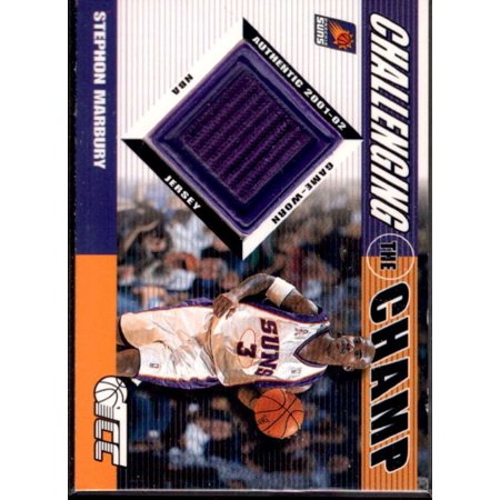 Stephon Marbury Card 2001-02 Topps TCC Challenging the Champ #CCSM
